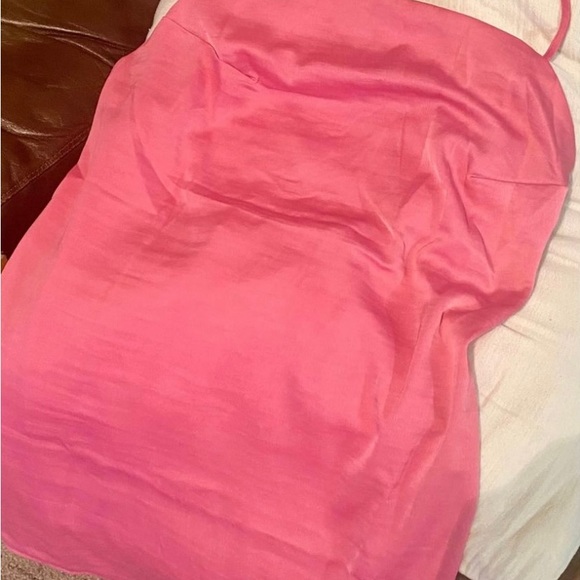 H&M Plus Size Pink Satin Slip Dress! - Picture 5 of 6